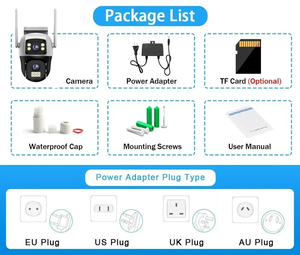 Regis V380 Pro 2K Wifi 4G máy ảnh 4MP <span class=keywords><strong>IP</strong></span> kép ống kính kép an ninh màn hình tự động theo dõi PTZ CCTV giám sát ngoài trời máy ảnh - Product Image 3