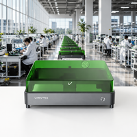 Machine de gravure laser Vmyth Genesis-F 20W, 400x380mm, pour débutants, 300+ matériaux, contrôle par application, design silencieux, ESP32