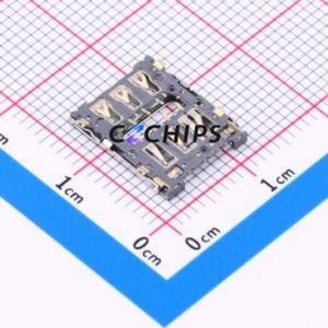 HX NANO <b>SIM</b> 7P-Ow H1.45 <b>SIM</b> <b>Card</b> Connector SMD Connector Flip Cover Type Nano <b>SIM</b> <b>Card</b> <b>Card</b> <b>Holder</b> 1.45mm - Product Image 2
