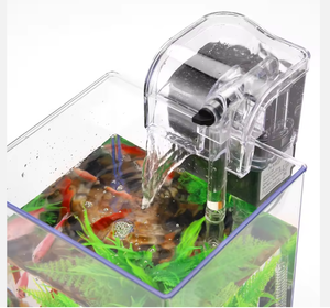 <span class=keywords><strong>Acuario</strong></span> de Escritorio Cuadrado Pequeño Ultra Blanco, Micro-Paisaje, Tanque de Acrílico Ecológico de 1L, para Hogar, Oficina, Sala de Estar - Product Image 4
