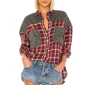 Ladies 100% Cotton <strong>Blouse</strong> Wholesale Cheap Price Women <strong>White</strong> Long Sleeve Button Down Shirt - Product Image 4