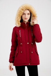 <span class=keywords><strong>Parka</strong></span> de luxe pour femmes, écologique, <span class=keywords><strong>avec</strong></span> <span class=keywords><strong>capuche</strong></span> en fausse fourrure riche, coupe-vent, multi-poches, fermetures éclair, cordon, manteaux en fausse fourrure durables pour femmes - Product Image 2