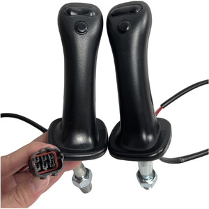 Doosan Excavator Joystick Handle 4 Button <b>ABS</b> Material For Crane Control - Product Image 1