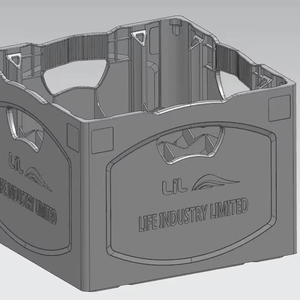 Trái cây Thùng container tiêm khuôn nhựa bia hộp đúc doanh thu hộp - Product Image 1