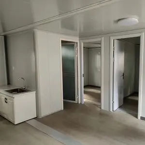 2 yatak odası taşınabilir yaşam uzatılabilir ev nakliye prefabrik konteyner konut İnşaatı yapı 20ft 40ft