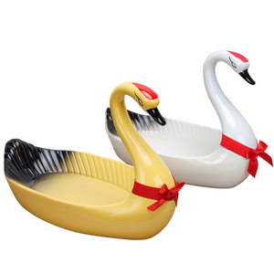 Piatto di Servizio a Forma di Cigno, Creativo Vassoio per Sashimi, Piatto per Esposizione Cibo, per Anatra alla Pechinese e Piatti Freddi, Stoviglie per <span class=keywords><strong>Ristorante</strong></span> - Product Image 5