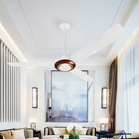 Plafonnier led avec ventilateur intégré, à infrarouge, luminaire de plafond, pour l'extérieur, idéal pour une table, nouveau modèle