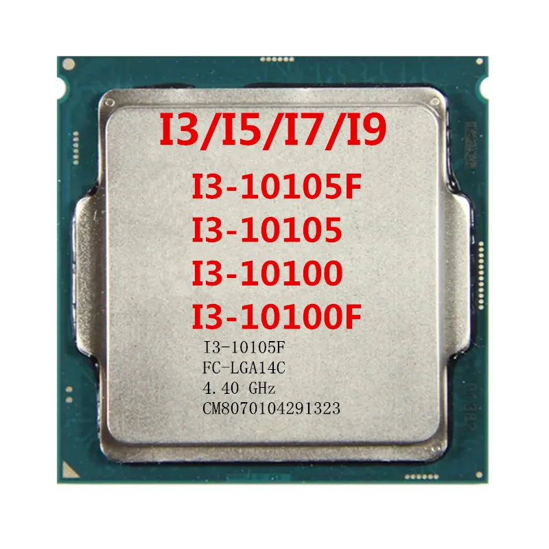 I-n-t-el i3-10105F Processador CPU núcleo original 4.4GHz /6MB Área de trabalho i5-6400 i5-6400T i5-6500 i5-6500T i5-6600T i7-6700 i7-6700K