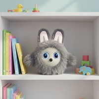 Robot poupée IA intelligente CBYD sous Linux avec caméra, capteur tactile, compagnon émotionnel, animal de compagnie interactif, texture douce, Wi-Fi pour enfants