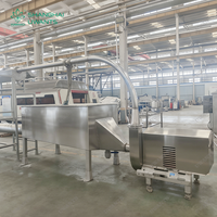 Onderhoudsarme hydro-snijmachine, continue verwerking met weinig verlies voor de productie van diepvriesgroenten