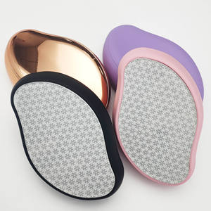 Lime à pieds professionnelle en verre, portable, pour <span class=keywords><strong>pédicure</strong></span>, avec râpe exfoliante, pour des soins des pieds indolores et magiques - Product Image 4