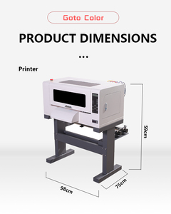 Impresora DTF Automática <span class=keywords><strong>Goto</strong></span> Color A3/600mm Dual XP600 con Agitador y Secador para Impresión de Camisetas para Pequeñas Empresas - Product Image 2