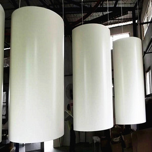 ACEBOND Métal Rideau <span class=keywords><strong>Mur</strong></span> Colonne Panneau Revêtement Aluminium Moderne Alliage D'aluminium Hôtel Colonne Couverture 2.5mm - Product Image 2