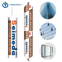 Scellant silicone haute résistance pour vitrage structurel, installation de façades de bâtiments de grande hauteur, adhérence résistante aux UV