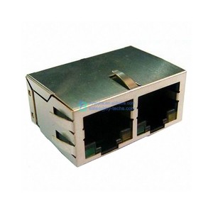 Vente ARJ12A-<span class=keywords><strong>MASD</strong></span>-A-B-EMU2 RJ45 ARJ12A connecteur modulaire Jack avec magnétique 2 ports ARJ12AMASDABEMU2 10/100 Base-TX AutoMDIX - Product Image 1