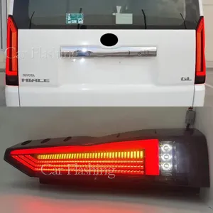 Conjunto de luz trasera LED para Toyota Hiace 2019 2020 2021 2022 2023 luz de freno trasera lámparas de señal Luz de marcha atrás lámpara antiniebla trasera