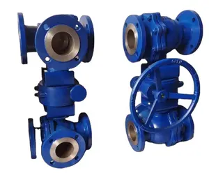 Double 3-Way and 6-Way Transfer ball Valves with common lever actuator