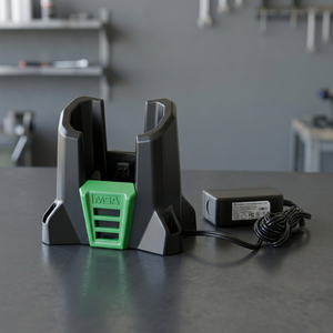 Msa 10092233 Charger Cradle Assembly With Corded Power Supply For Altair 4X Multi Gas Detectors Black And Green Industrial Use - Product Image 2