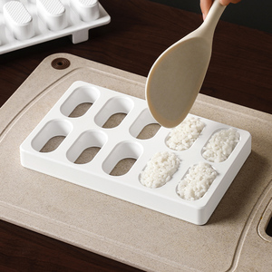Kit de fabrication de sushi en plastique de qualité alimentaire DIY Ustensiles de cuisine <span class=keywords><strong>pour</strong></span> le riz Légumes Viande Comprend un moule et une machine <span class=keywords><strong>pour</strong></span> sushi Outil - Product Image 4