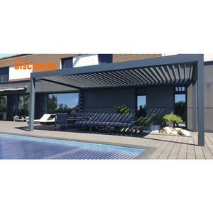 Pergola bioclimatique moderne en aluminium avec LED |   Système extérieur pour <span class=keywords><strong>terrasse</strong></span>, patio et jardin - Product Image 5