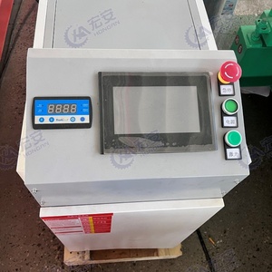 เครื่องกัดกรอบประตูโปรไฟล์อะลูมิเนียมสแตนเลสควบคุมด้วย PLC อัตโนมัติเต็มรูปแบบ พร้อมมอเตอร์แบริ่งสำหรับงานหนัก 11.1 กิโลวัตต์ 380 โวลต์ - Product Image 3