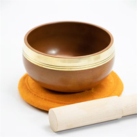 Ensemble de sept bols chantants faits à la main au Népal, bols chantants bouddhistes pour le yoga et les chants, sept chakras