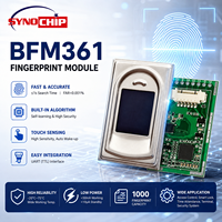 BFM361 Sensor Capacitivo de 1000 Huellas Dactilares USART, Escáner Biométrico Integrado, Sistema de Control de Asistencia con Bloqueo Inteligente