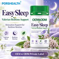 Comprimés Naturels à Base de Plantes pour le Sommeil, Marque Blanche, Magnésium & Racine de Valériane, Aide au Sommeil Profond, Usine de Suppléments OEM ODM