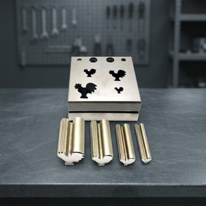 Ensemble de 4 coupe-disques Premium Rooster en acier inoxydable, outils et équipements de bijouterie, haute qualité, prix bas - Product Image 4
