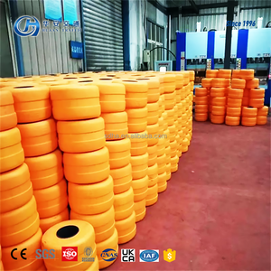 Anti-collisione prova rotante barriera di sicurezza del rullo di sicurezza per curvatura stradale barriere di traffico in plastica - Product Image 5