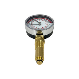 AKS 63mm medidor de temperatura do aço inoxidável, montagem radial, para sistemas HVAC/caldeira/refrigeração - Product Image 2