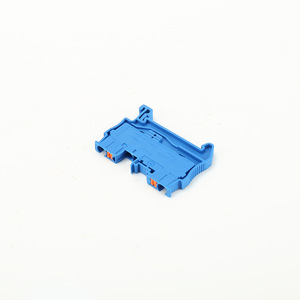 Bloc de bornes Guan Yang PT2.5 bleu, type rail DIN, insertion droite, borne à ressort, 2,5 mm² - Product Image 2