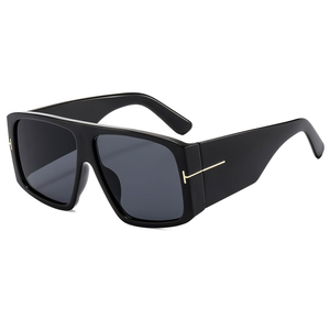 Lunettes de soleil polarisées UV400 de luxe unisexe, forme punk, en acétate épais, style italien, vente directe usine - Product Image 4