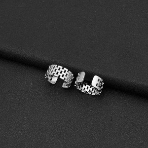 2026 Best Sales Popular Simple Niche Design Stripe <b>Ring</b> Vintage Style Silver Plated Unisex's <b>Rings</b> Fashionable Jewelry Wholesale - Product Image 5