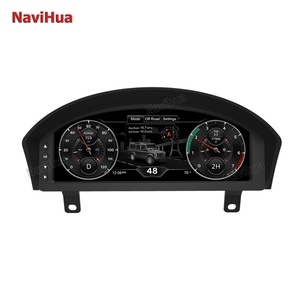 Tableau de bord LCD automatique 12,3 pouces pour Land Rover Defender 2012-2016, combiné d'instruments numérique, compteur de vitesse, compte-tours, cockpit virtuel - Product Image 2