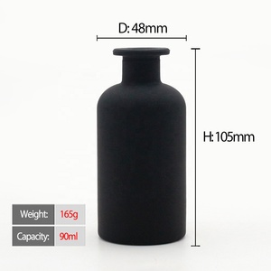 FENGJUN Fortschrittlicher Diffusor-Ölbehälter Glänzend Blau Rosa Schwarz Weiß Kurzer Hals Leerer Duft-Pumpzerstäuber Versiegelungstyp - Product Image 2
