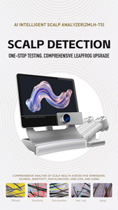 Professional Al Technology Scalp Analyzer <b>Mirror</b> Hair & Scalp Ai System <b>Smart</b> Skin test Hair Scalp Analyzer Machine with Screen - Product Image 4