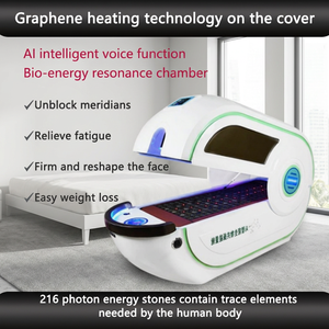 Multi Function Terahertz Spa Capsule Far Infrared Heating Sauna Bed Bioresonance <b>Massage</b> Body Slimming Beauty <b>Machine</b> - Product Image 5