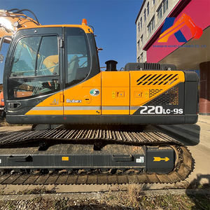 Excavadora Hyundai 220LC-9S usada, estado original, segunda mano, 22 toneladas, oruga hidráulica 220, excavadora de Corea - Product Image 6