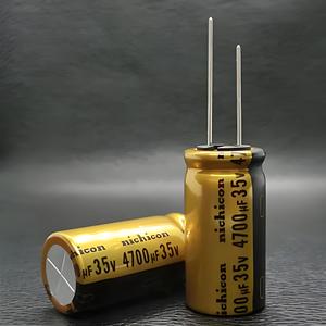 Condensador de Audio dorado importado Nichicon electrolítico de aluminio 4,7/100/220/<span class=keywords><strong>470</strong></span>/1000/4700Uf 25V/35V/50V/63V - Product Image 4