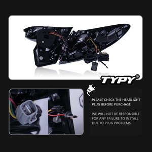 Conjuntos de luces traseras TYPY para Toyota C-HR 2018-2023, actualización a luces traseras LED de alta gama con intermitentes secuenciales - Product Image 4