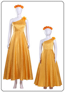 Disfraz de Cosplay de Judy Hopps, Oficial de Zootopia <span class=keywords><strong>2</strong></span>, para Niñas, Vestido Amarillo de Princesa, Disfraz para Fiesta de Halloween - Product Image 2