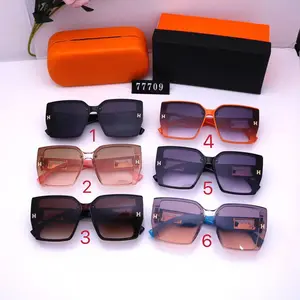 Óculos de sol profissional, venda semanal de fabricantes de óculos de sol famosos para homens e mulheres marca de luxo preço 77709