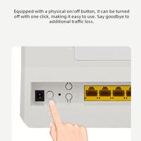 Router CPE Inalámbrico 4G LTE DNEXT OEM con Tarjeta SIM, 600 Mbps, 32 Usuarios, 4 Antenas Externas, en Existencia para Uso Comercial y de Oficina
