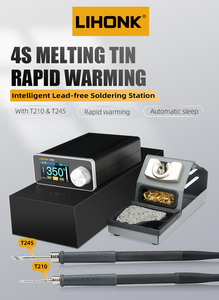 K9 150W Nhiệt Độ Điều Khiển Nhanh Chóng Sưởi Ấm Hàn Sắt Trạm C210 C245 Cho Thiết Bị Điện Tử Sửa Chữa - Product Image 3