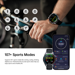 JOYROOM-<span class=keywords><strong>Reloj</strong></span> inteligente redondo 4G, resistente al agua y a la intemperie, para hacer/responder llamadas, deportes al aire libre, con rastreador de actividad - Product Image 5