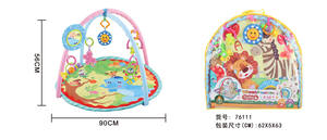 Tapis de sol jeux d'animaux pour enfants, <span class=keywords><strong>jouet</strong></span> rampant, doux, pour bébés, animaux écologiques, meilleure vente, - Product Image 2