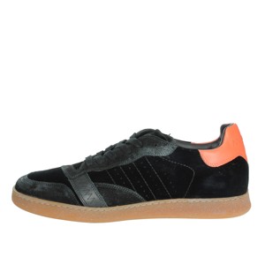 Sneakers basse da uomo M391-SL-VE-NR nere alla moda scarpe da passeggio comode in morbida Mesh sportive alte - Product Image 1