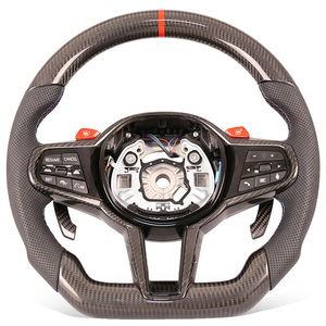 Volante Personalizado F10 E92 E60 para <span class=keywords><strong>BMW</strong></span> F20 F30 E46 F32 E90 Serie 540i E70 <span class=keywords><strong>328i</strong></span> 330i Sport E87 E82 G20 G30 - Product Image 1