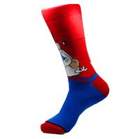 Chaussettes unisexes pour hommes, sportives et professionnelles, à motifs originaux, animaux, personnages de dessins animés, amusantes, anime, antidérapantes